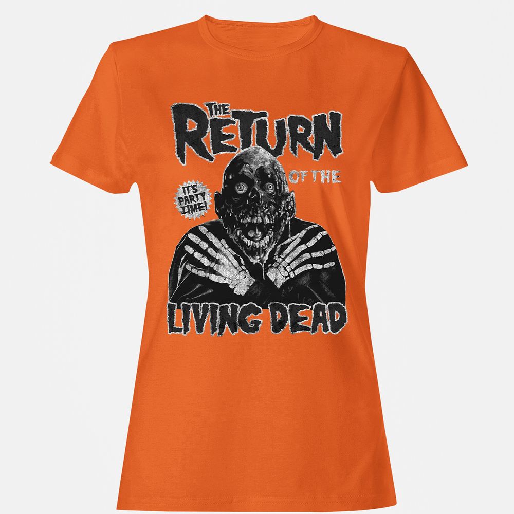 Women's T-Shirt - 4VPQYNVQ - Orange - 11