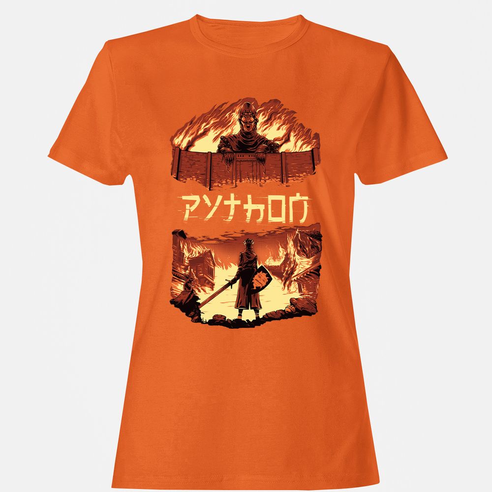 Women's T-Shirt - 8WHCQ3G8 - Orange - 11
