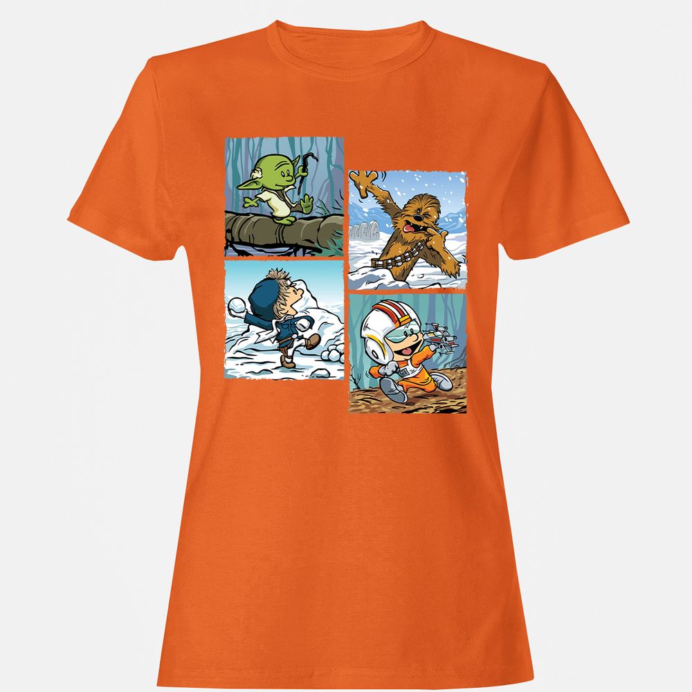 Women's T-Shirt - FSTJUWKD - Orange - 11