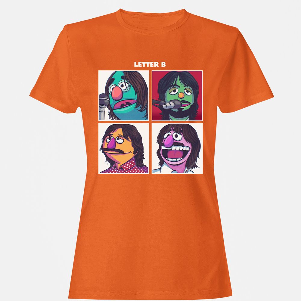 Women's T-Shirt - 197H5XBG - Orange - 11