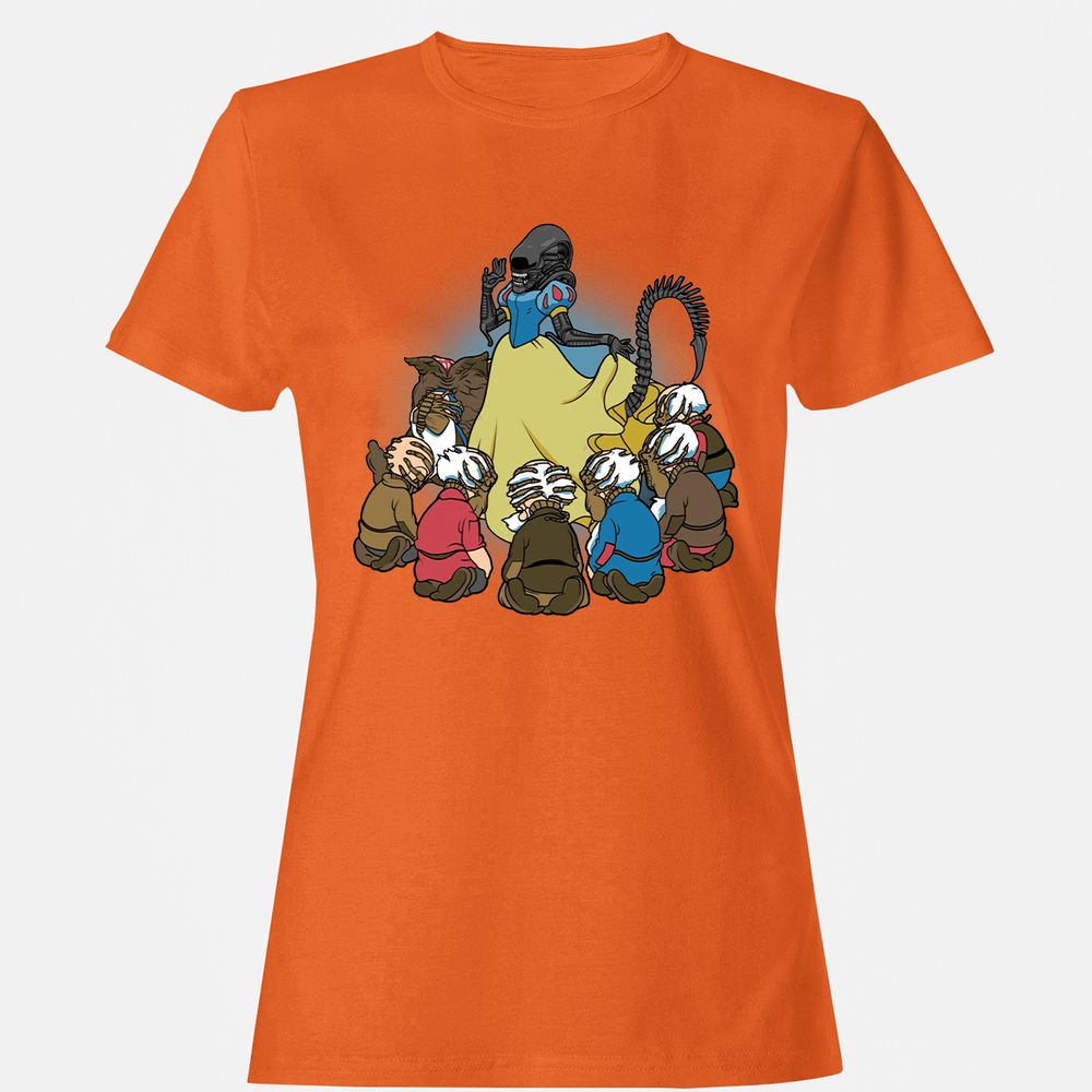 Women's T-Shirt - UXGBUJS8 - Orange - 11