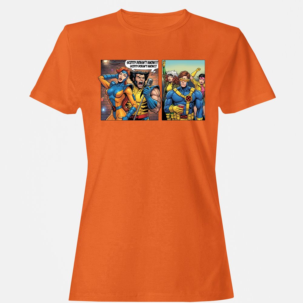 Women's T-Shirt - AF3GDT9N - Orange - 11