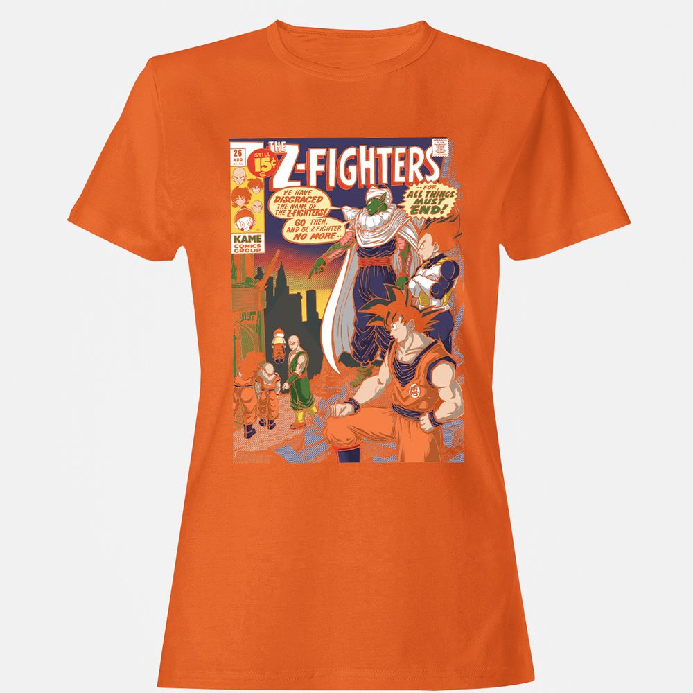 Women's T-Shirt - 3V5GM2DM - Orange - 11