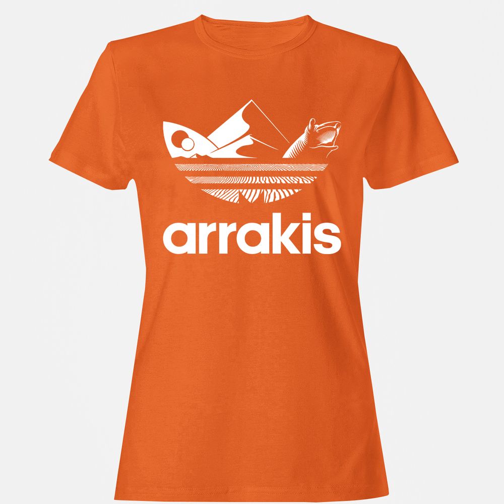 Women's T-Shirt - 3X58C6HE - Orange - 11