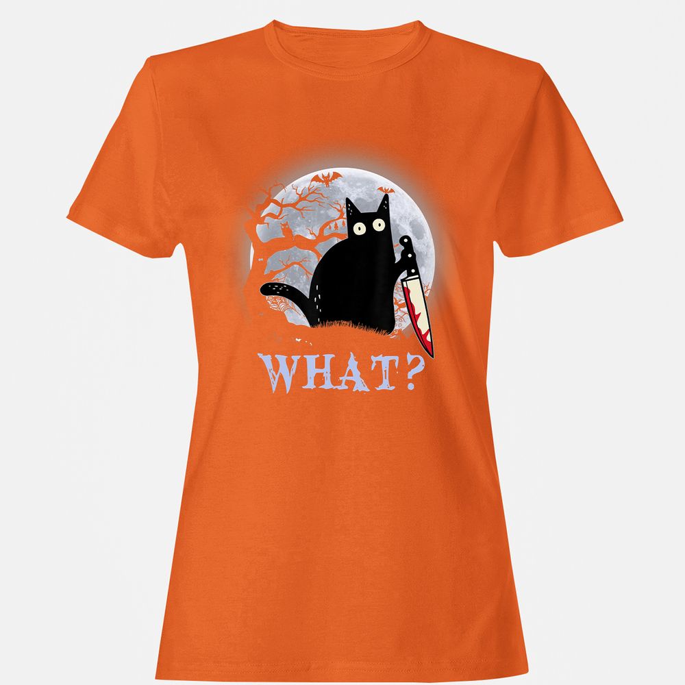 Women's T-Shirt - PDMQV7FQ - Orange - 11