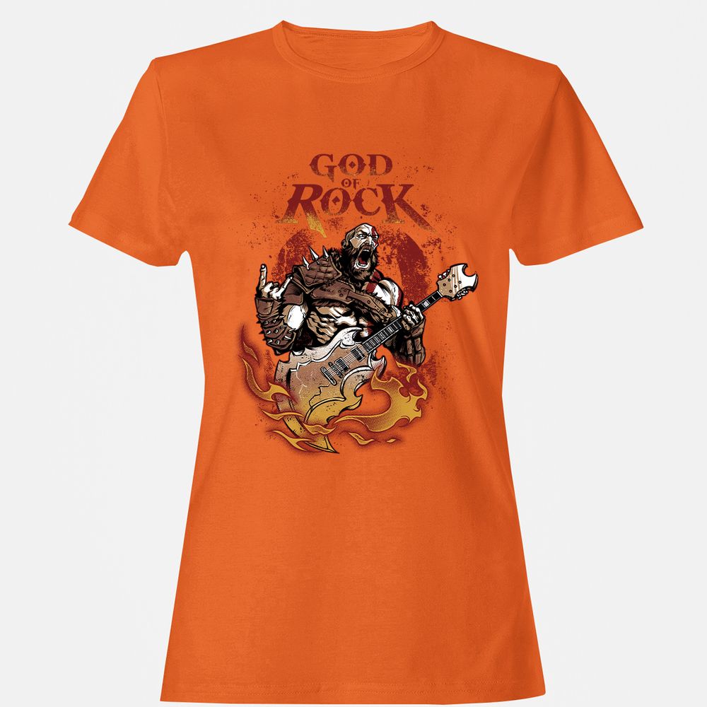 Women's T-Shirt - PCVQBBDN - Orange - 11