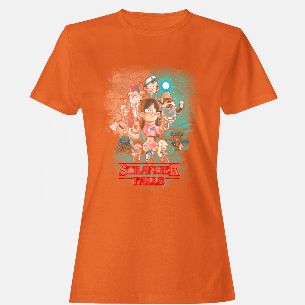 Women's T-Shirt - FZN9GJM4 - Orange - 11