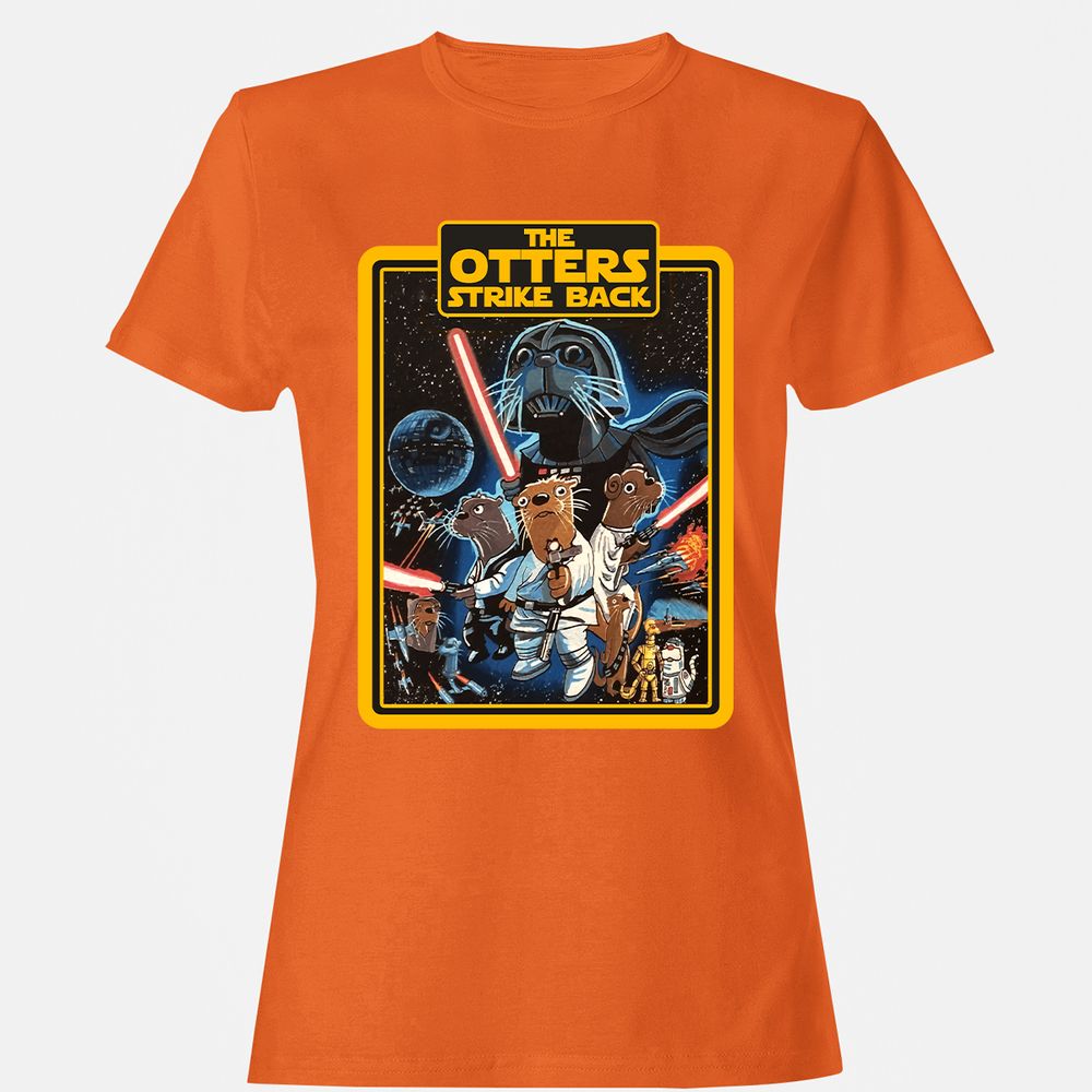 Women's T-Shirt - SMEL64J5 - Orange - 11