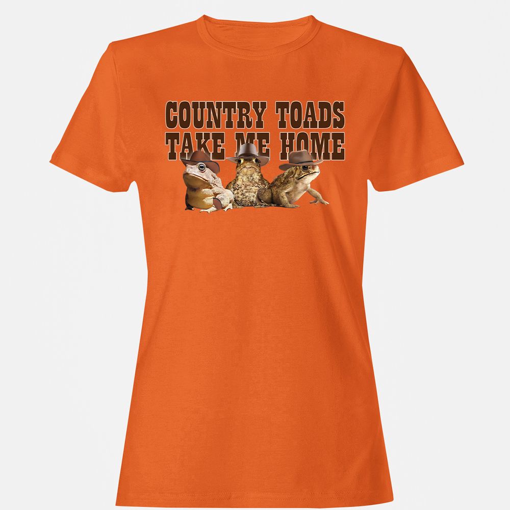 Country Toads Take Me Home - Orange - 11