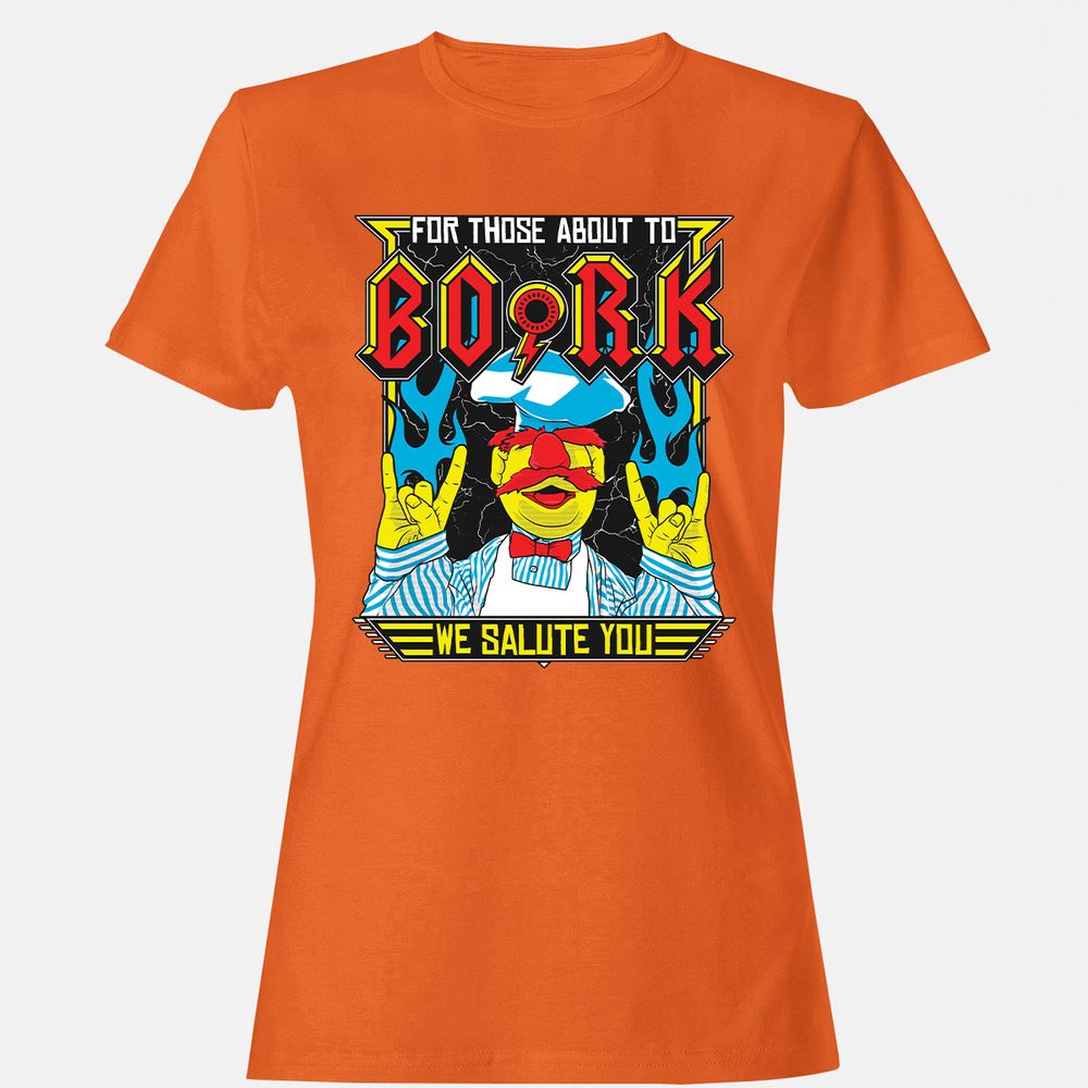 Women's T-Shirt - L7JKVWUH - Orange - 11