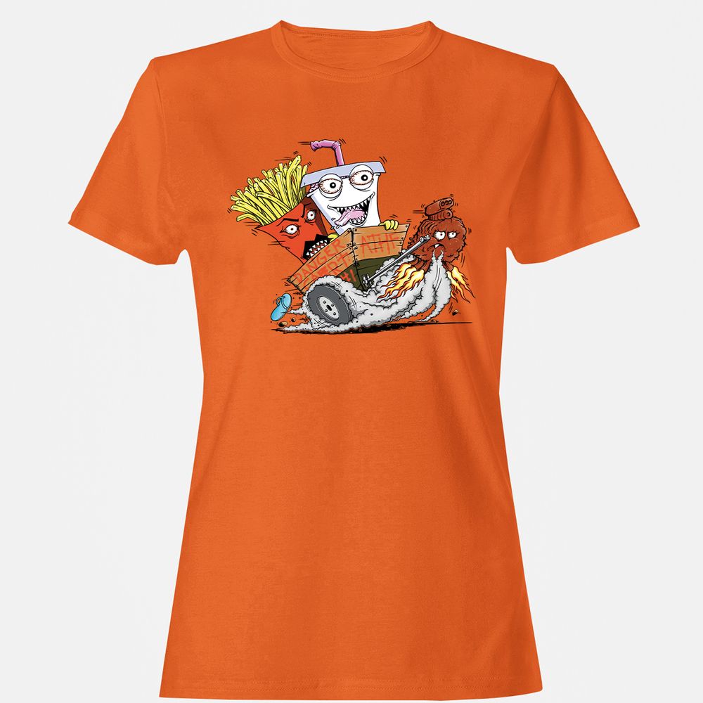Women's T-Shirt - RK41ZNJW - Orange - 11