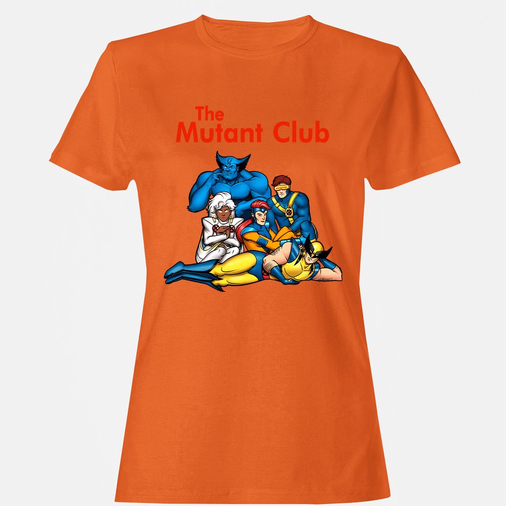 Women's T-Shirt - 8TE65CQQ - Orange - 11