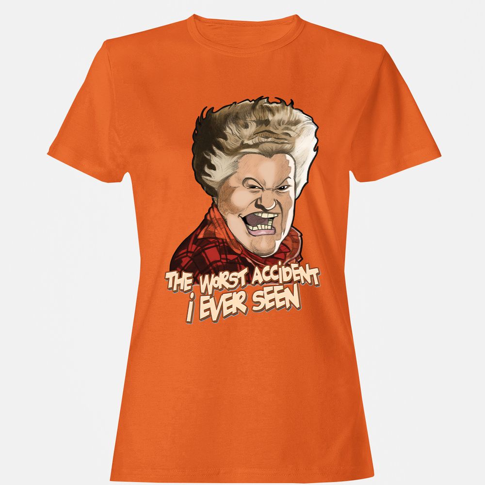 Women's T-Shirt - 5SZ6FY3F - Orange - 11