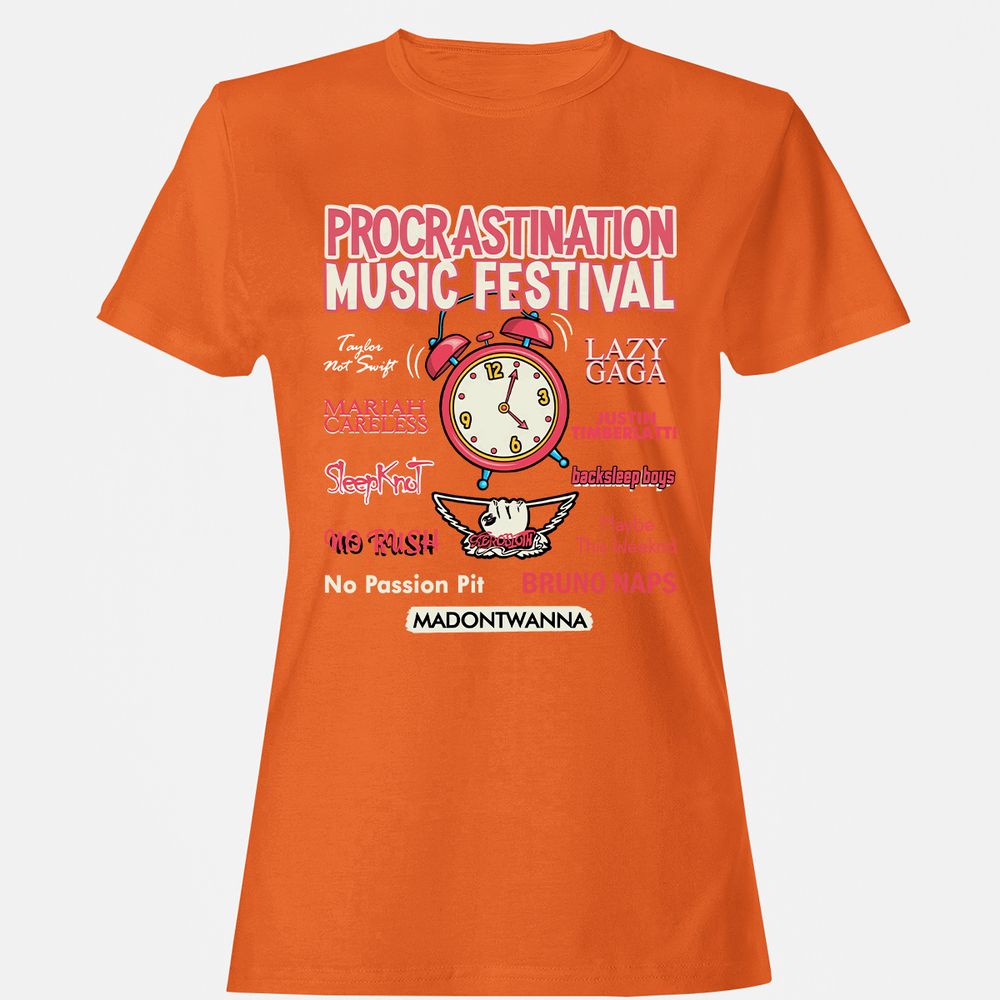 Women's T-Shirt - BRX1P6MB - Orange - 11