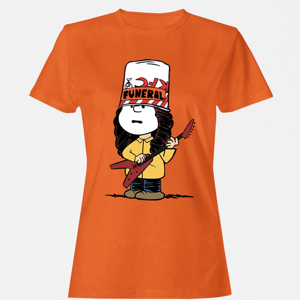 Women's T-Shirt - QH7PCTP9 - Orange - 11
