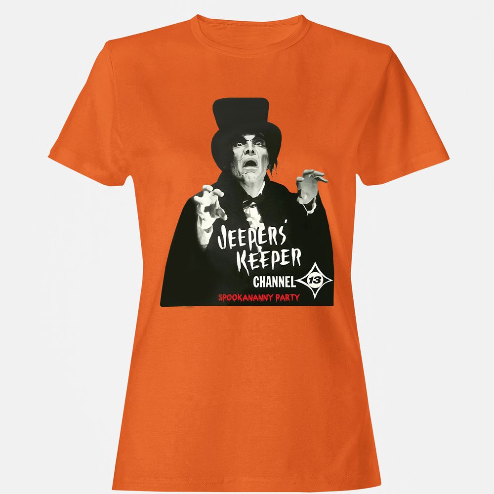 Women's T-Shirt - 2Y8ZCFHU - Orange - 11