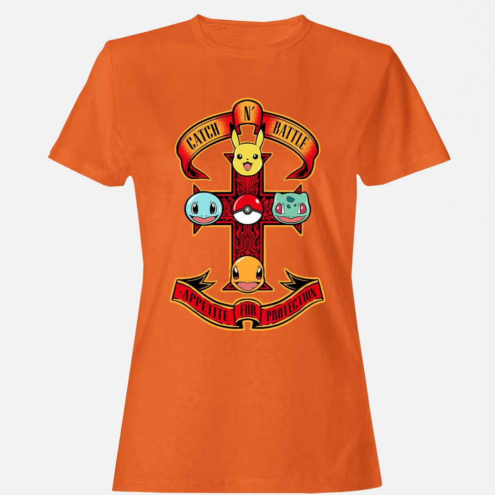 Women's T-Shirt - R9L992BV - Orange - 11