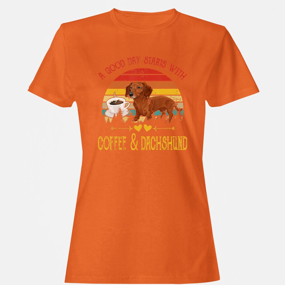 Women's T-Shirt - 8AG5WMEM - Orange - 11