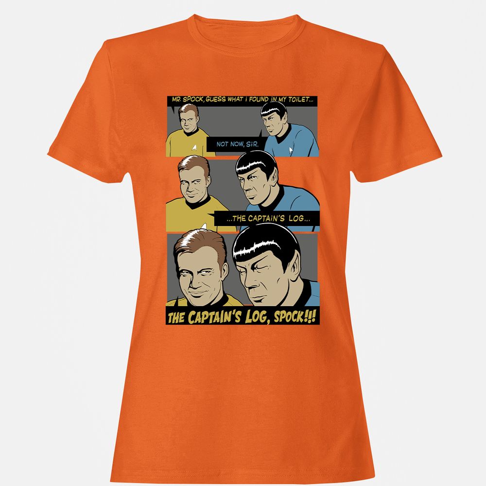 Women's T-Shirt - 8AD9VBEB - Orange - 11