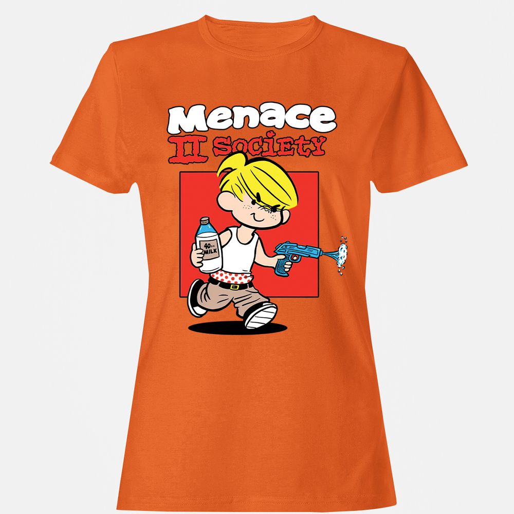 Women's T-Shirt - 9T7SNEVX - Orange - 11