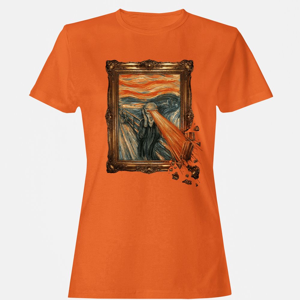 Women's T-Shirt - BBTLX6FY - Orange - 11