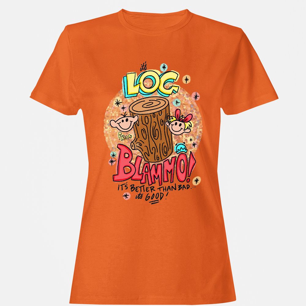 Women's T-Shirt - L86BYHK5 - Orange - 11