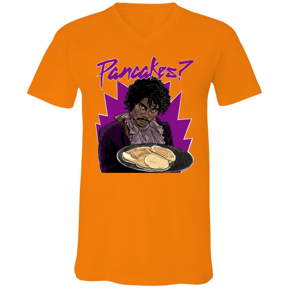 Unisex V-Neck T-Shirt - HR477FAL - Orange - 11