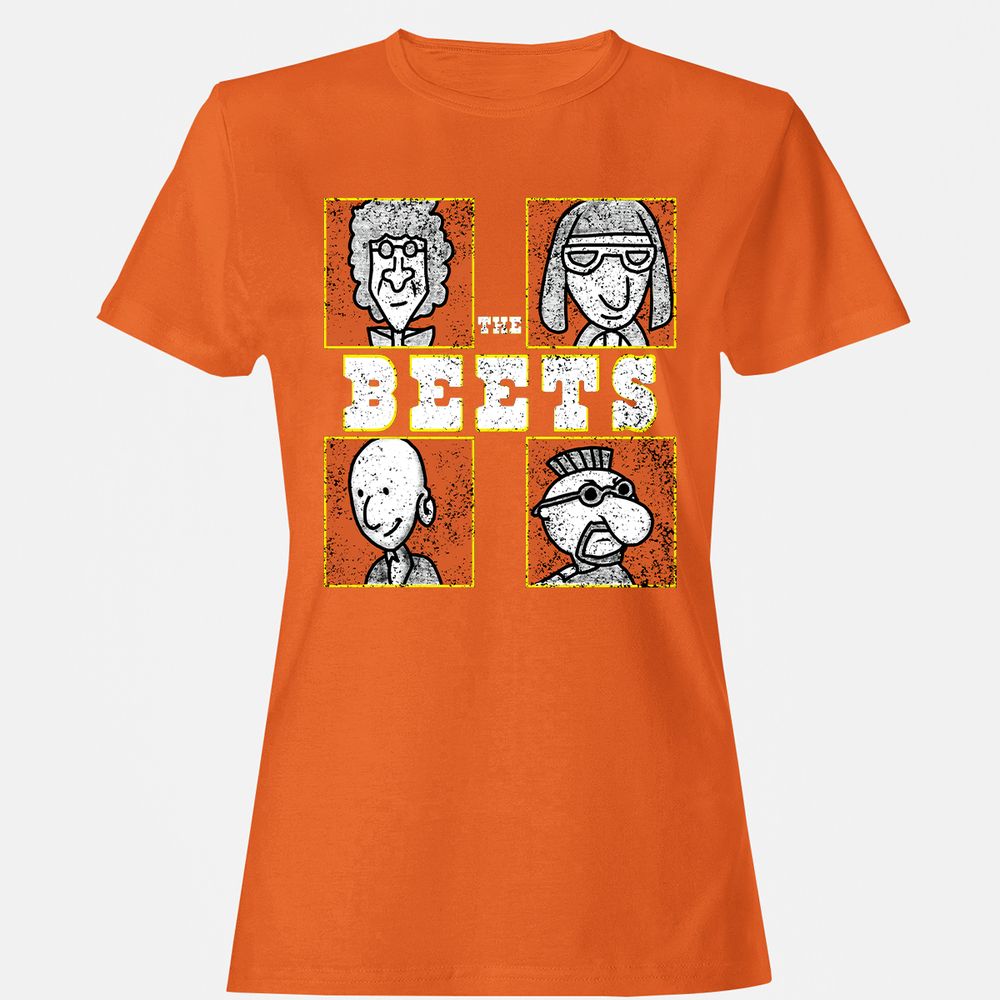 Women's T-Shirt - QAQLU1BU - Orange - 11