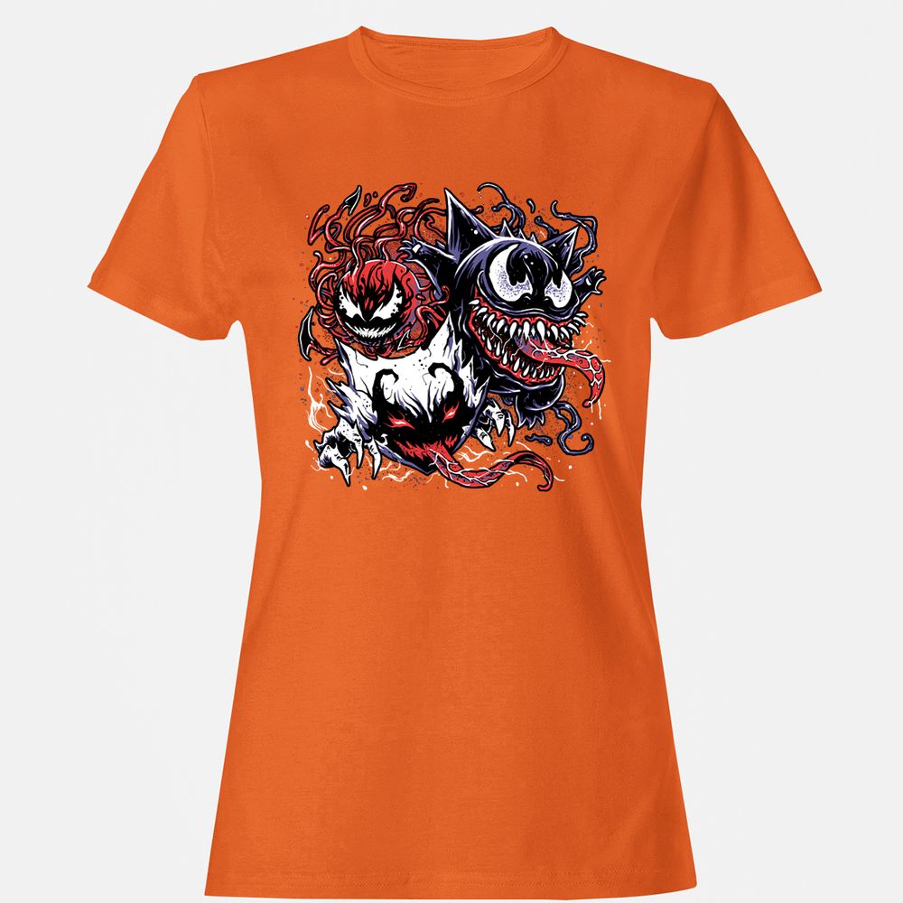 Women's T-Shirt - YDQHSCYZ - Orange - 11