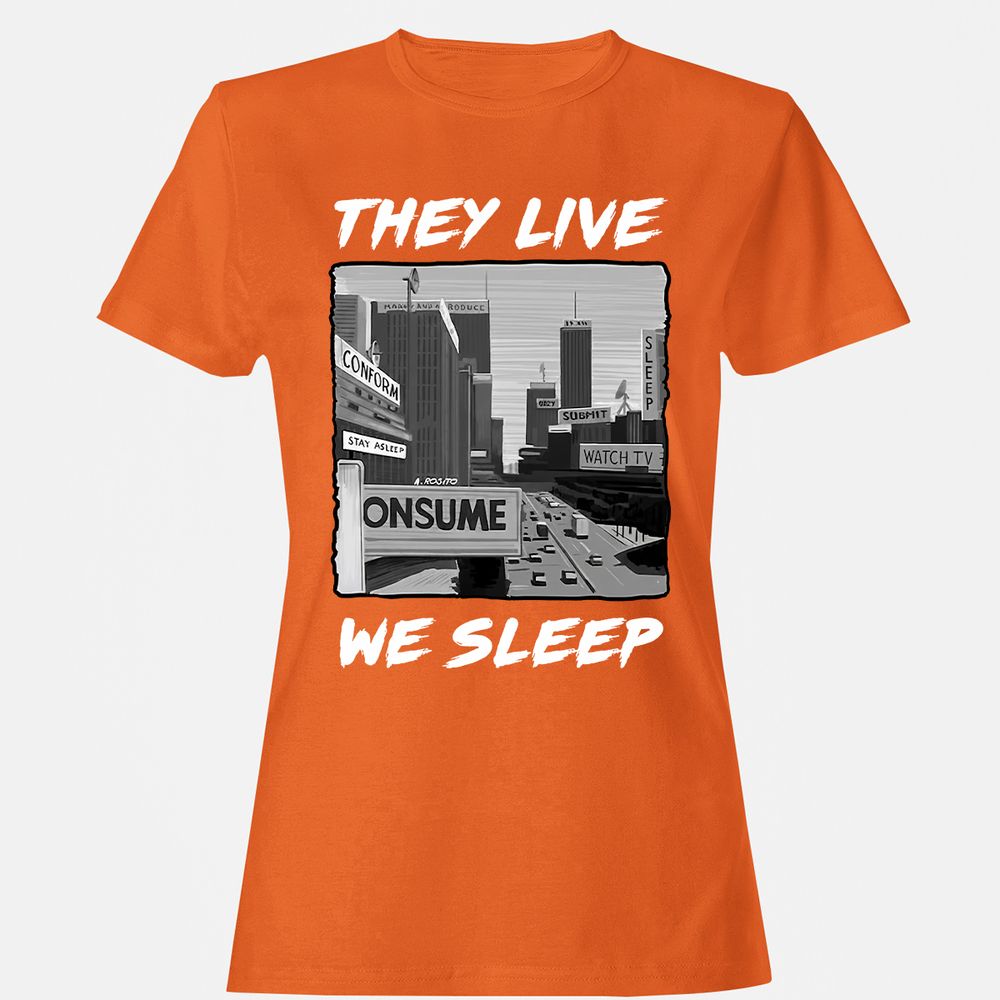 Women's T-Shirt - CR95SDLK - Orange - 11
