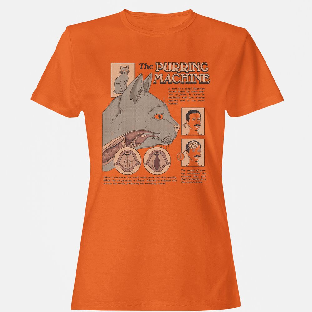 Women's T-Shirt - ZWDLGU1K - Orange - 11
