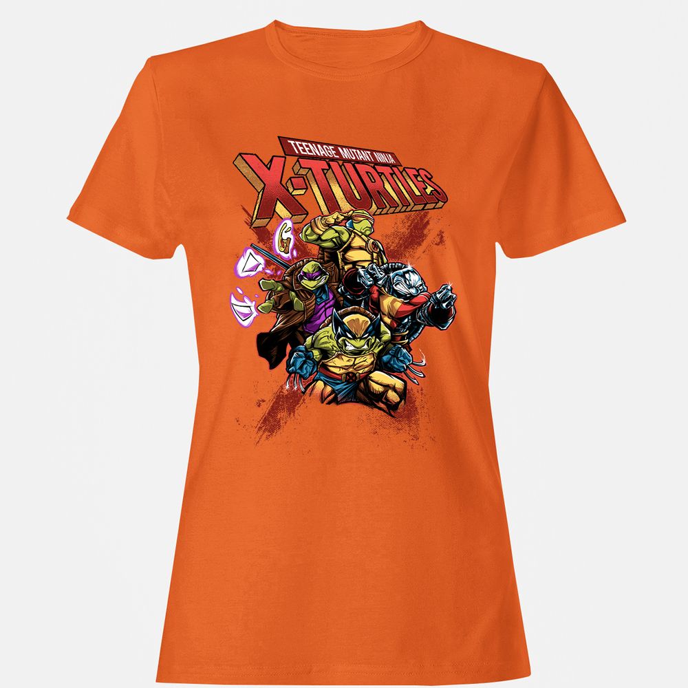 Women's T-Shirt - EWLNX98D - Orange - 11