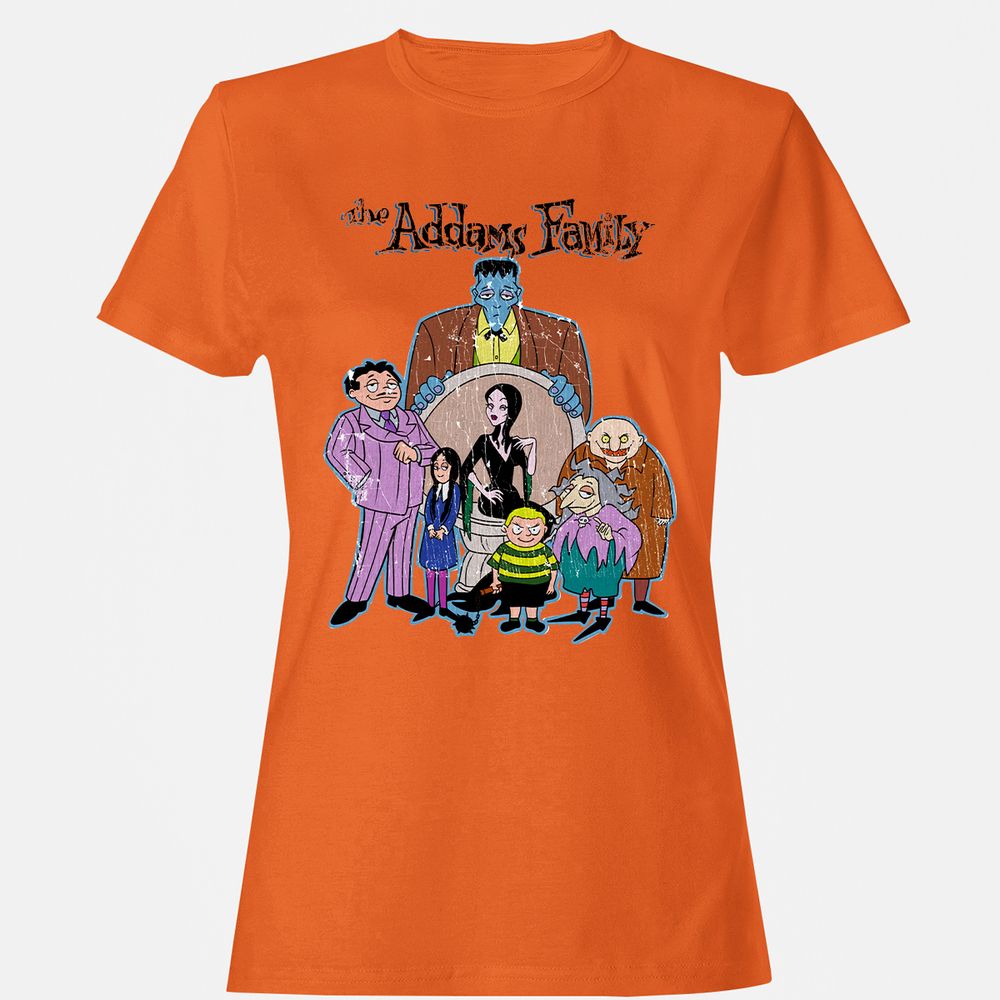 Women's T-Shirt - Y1C5Q6H2 - Orange - 11