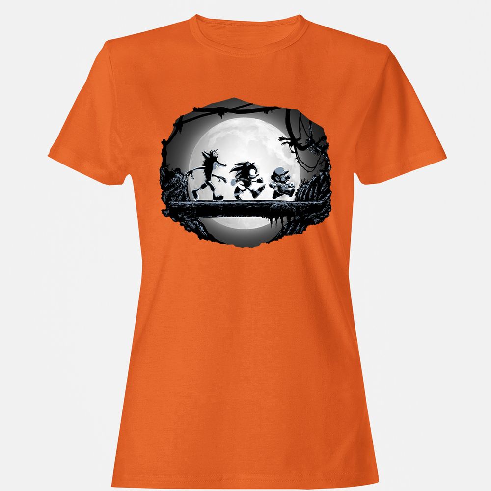Women's T-Shirt - QE31LUGU - Orange - 11