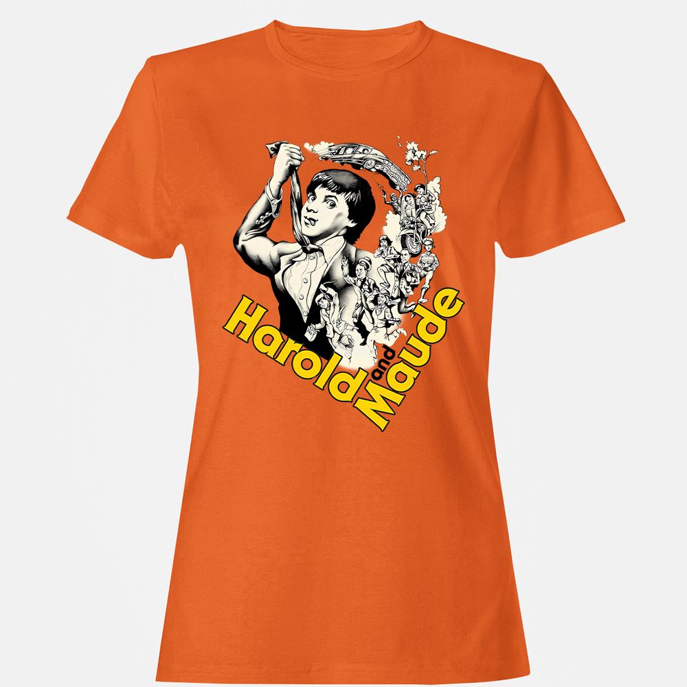 Women's T-Shirt - KFKLYUGH - Orange - 11