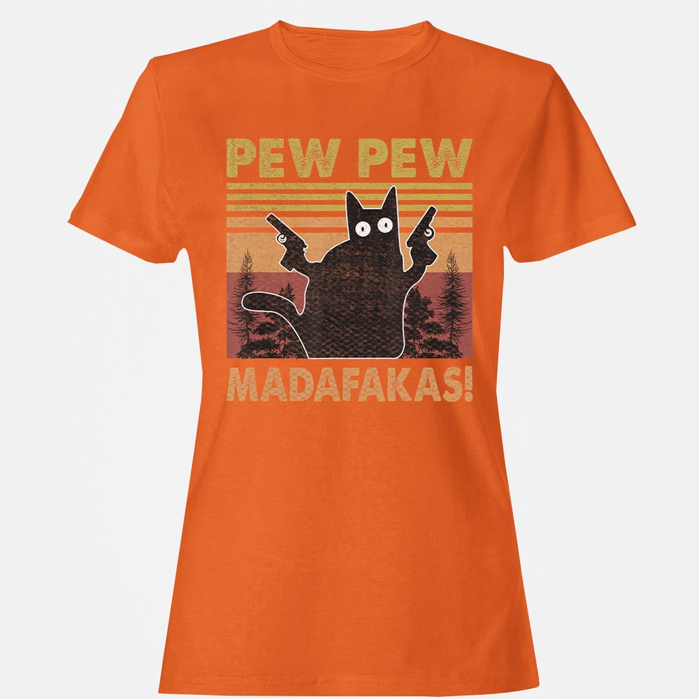 Women's T-Shirt - CGZCDQ3B - Orange - 11