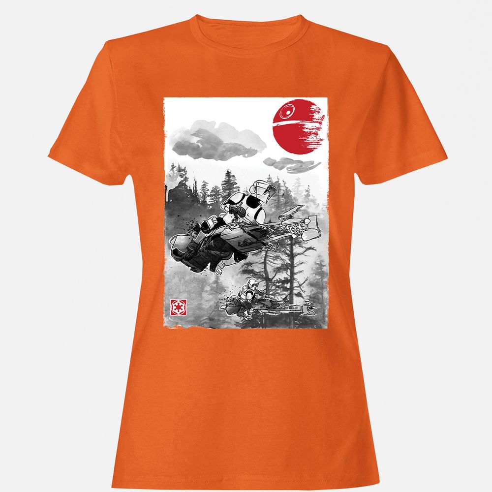 Women's T-Shirt - L62NVZHD - Orange - 11