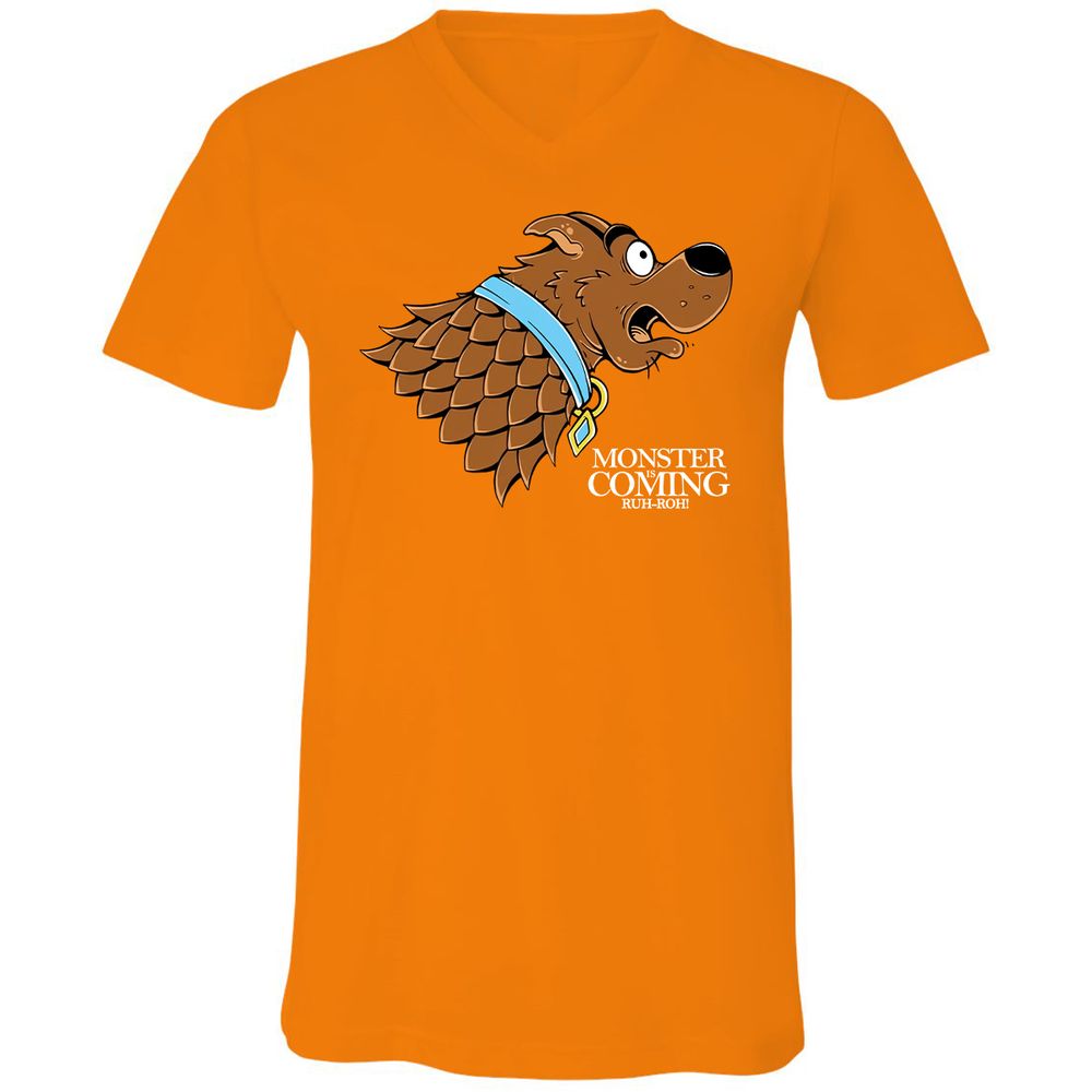 Unisex V-Neck T-Shirt - 11341JKC - Orange - 11