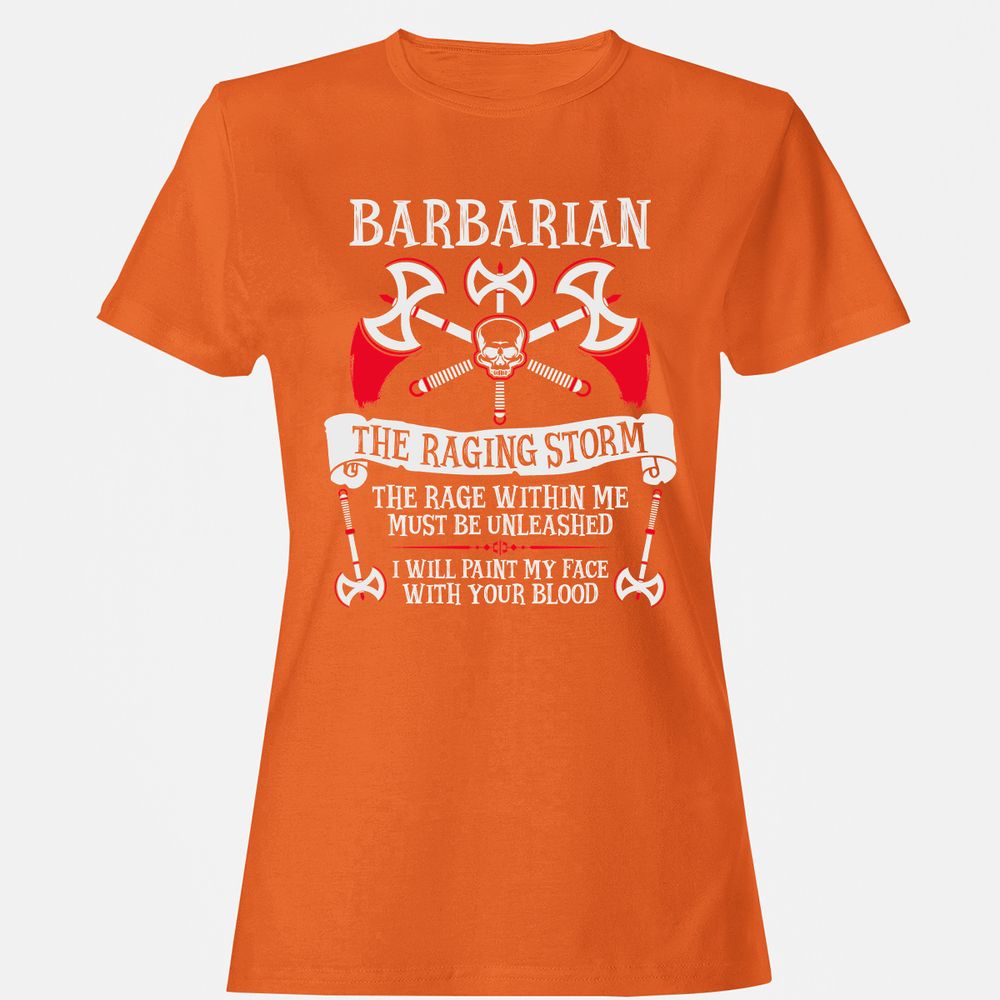 Women's T-Shirt - 4SFE4GJH - Orange - 11