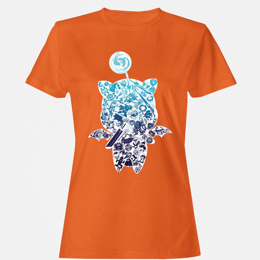 Women's T-Shirt - 3N7JRFHX - Orange - 11