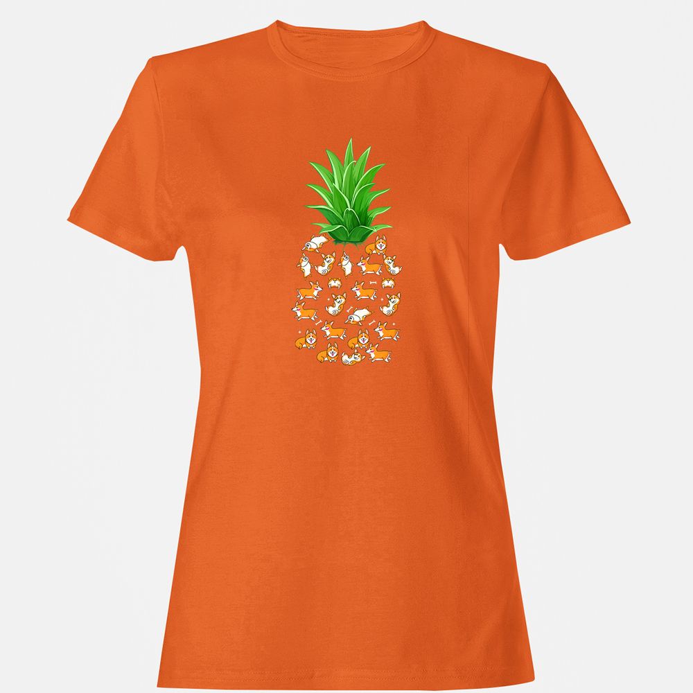 Women's T-Shirt - XZ9GGWJ7 - Orange - 11