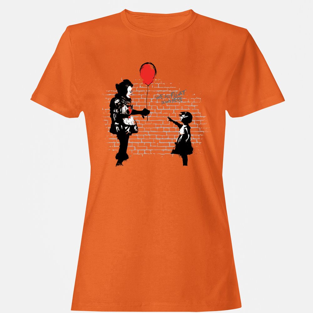 Women's T-Shirt - Q15QVR1R - Orange - 11