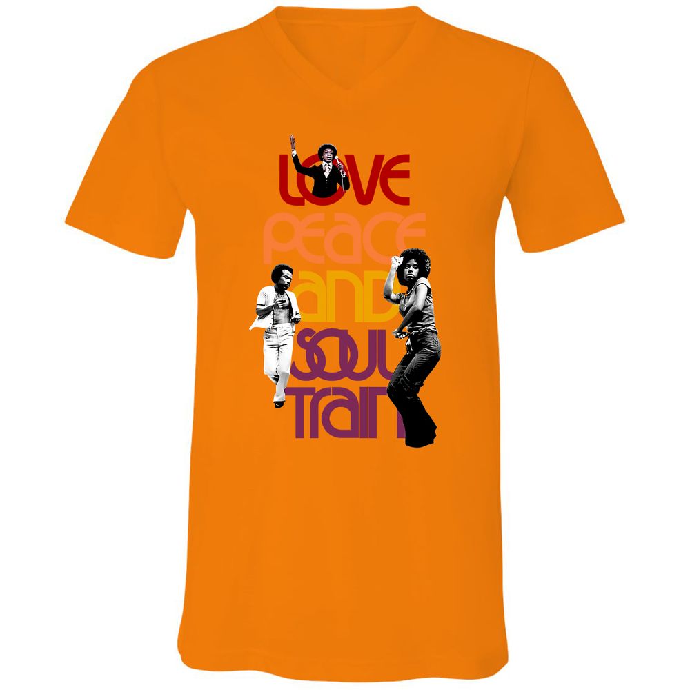 Unisex V-Neck T-Shirt - VNL533L2 - Orange - 11