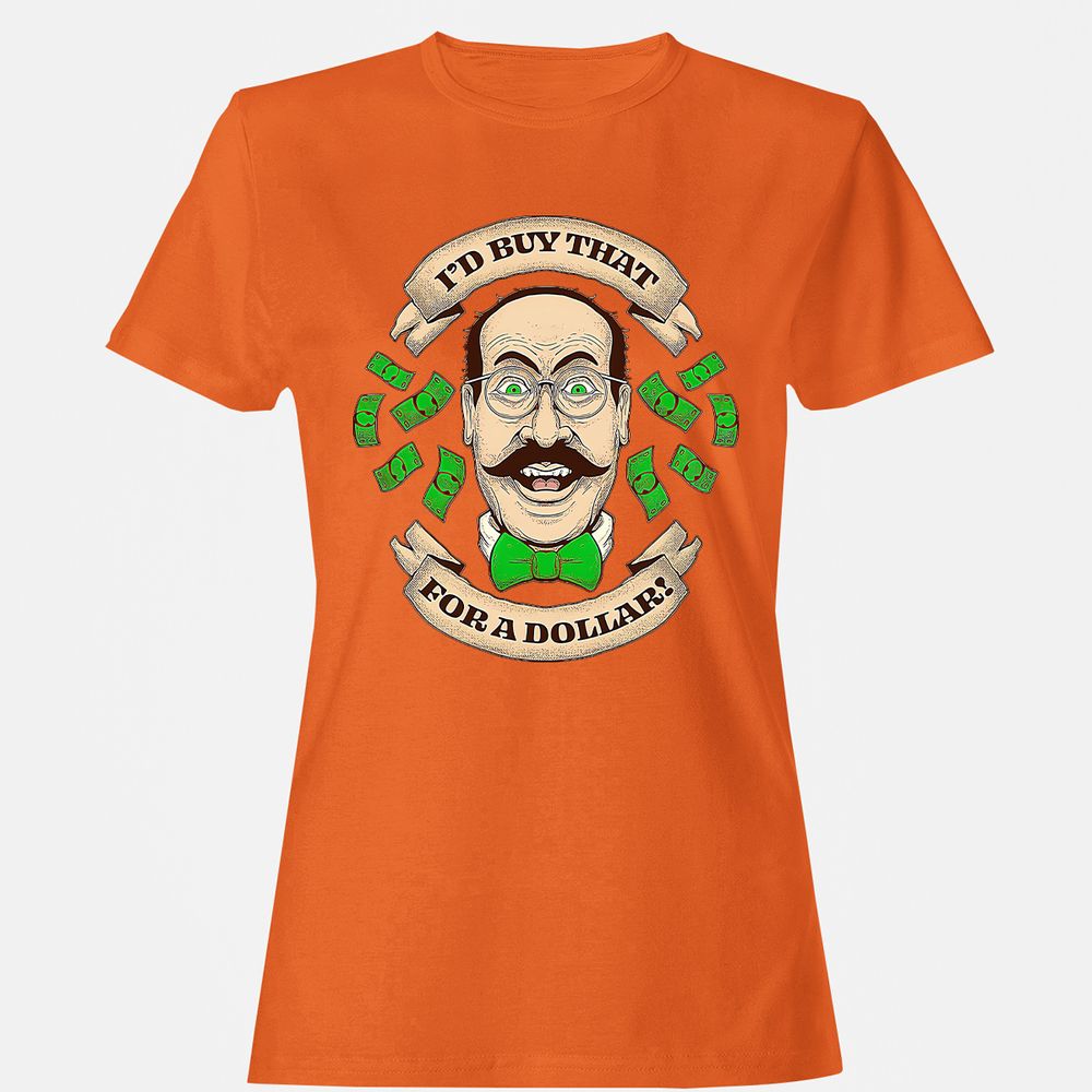 Women's T-Shirt - HLABKWDN - Orange - 11