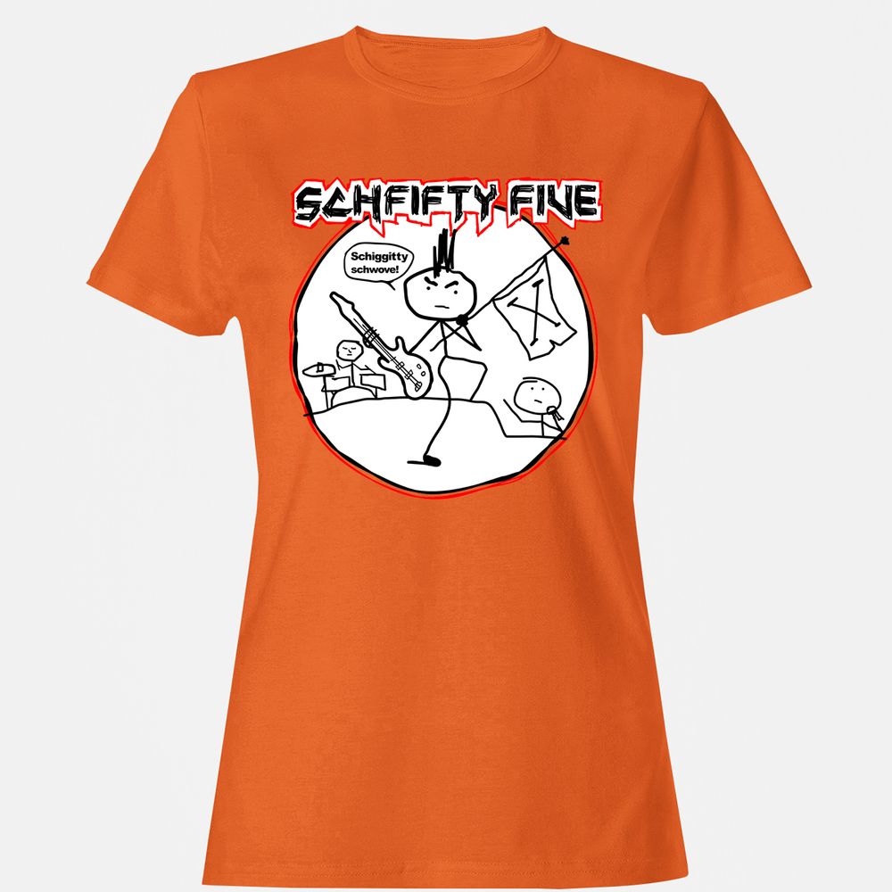 Women's T-Shirt - GEJVSXYK - Orange - 11