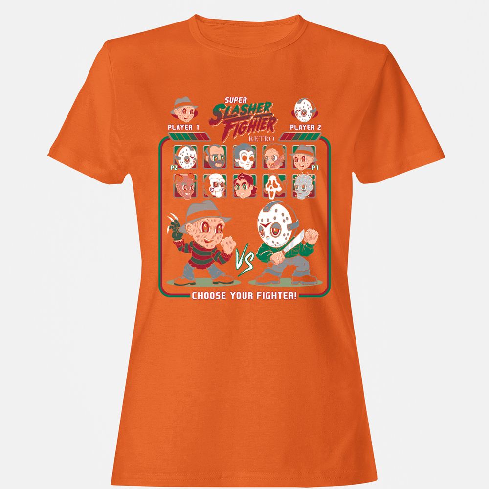 Women's T-Shirt - JG7RN8WS - Orange - 11