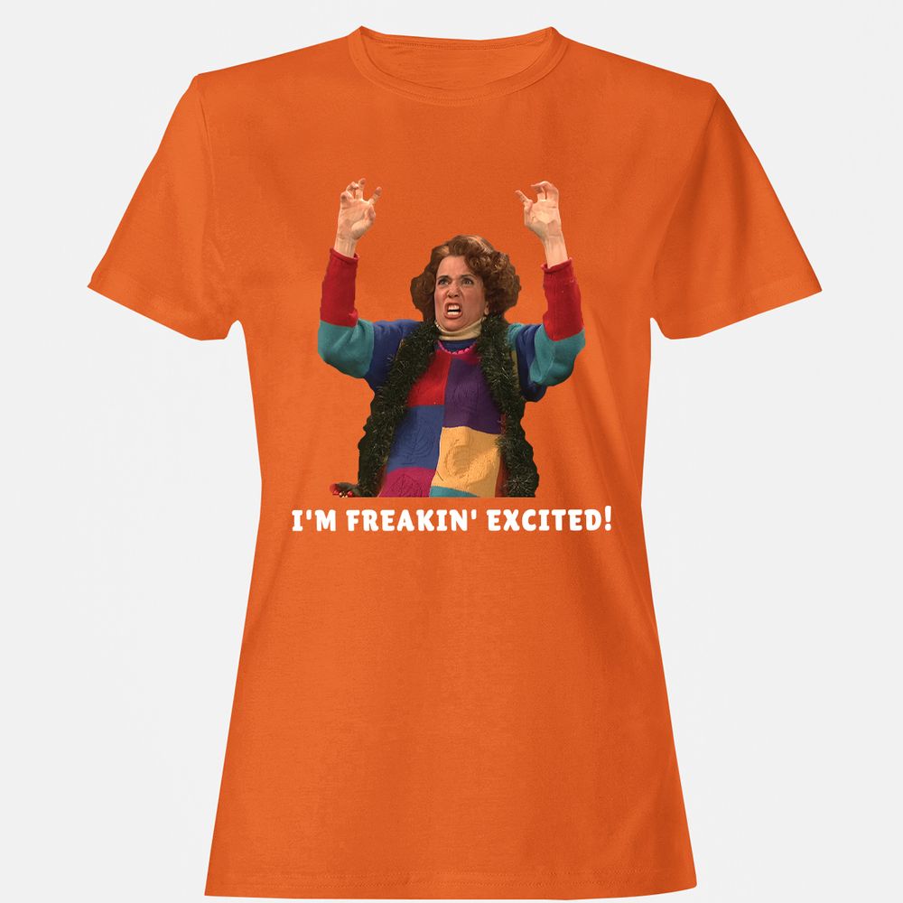 Women's T-Shirt - 4D6Q9S76 - Orange - 11