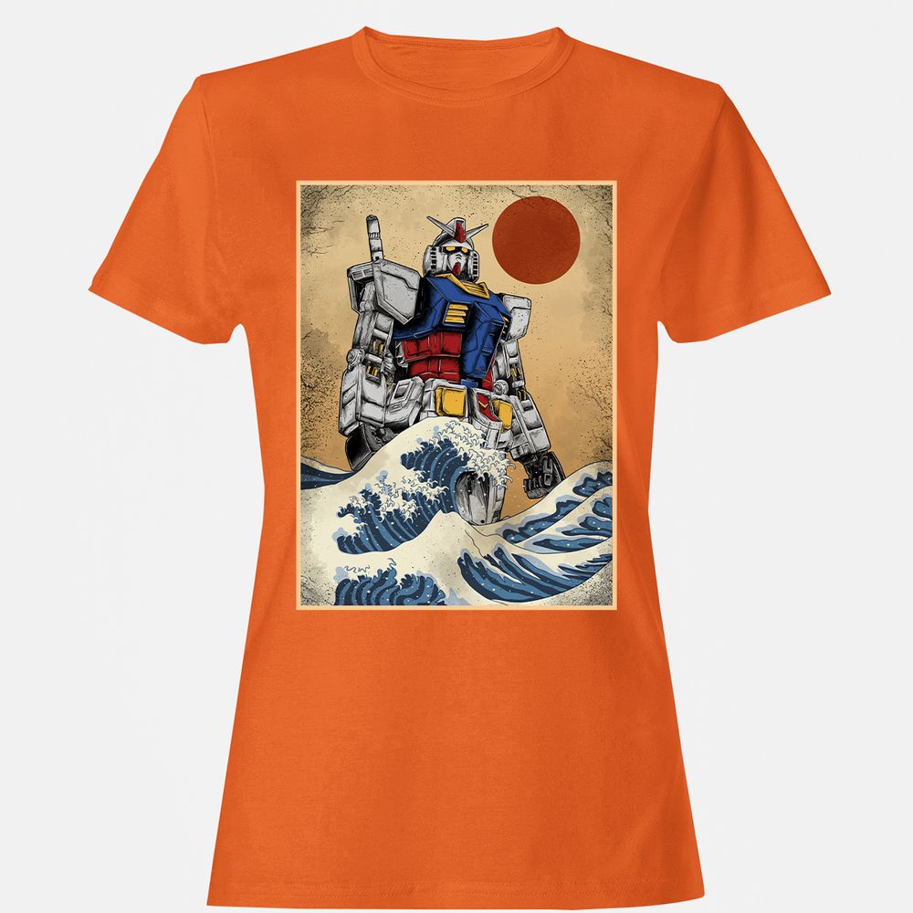 Women's T-Shirt - HNB1PH8B - Orange - 11