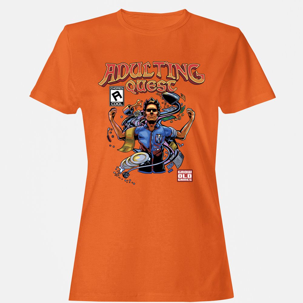 Women's T-Shirt - AT2CF5GD - Orange - 11