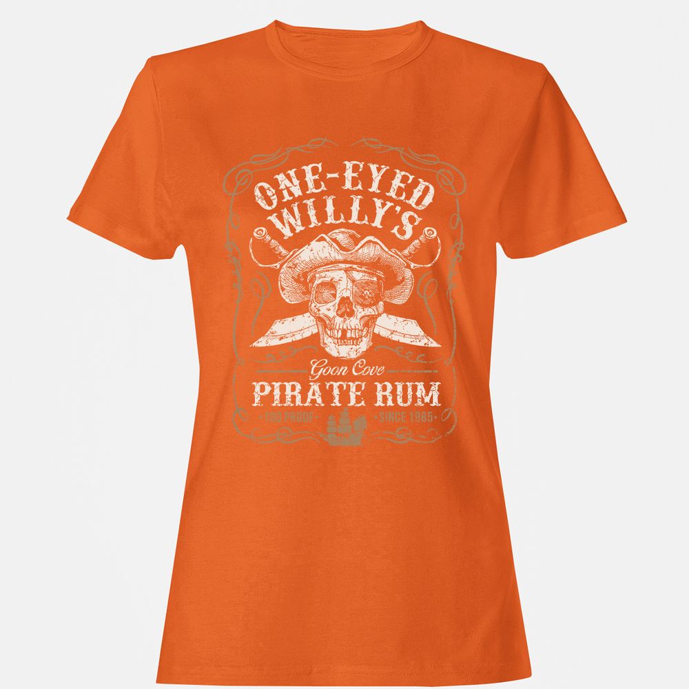Women's T-Shirt - ZV5GZ9UY - Orange - 11